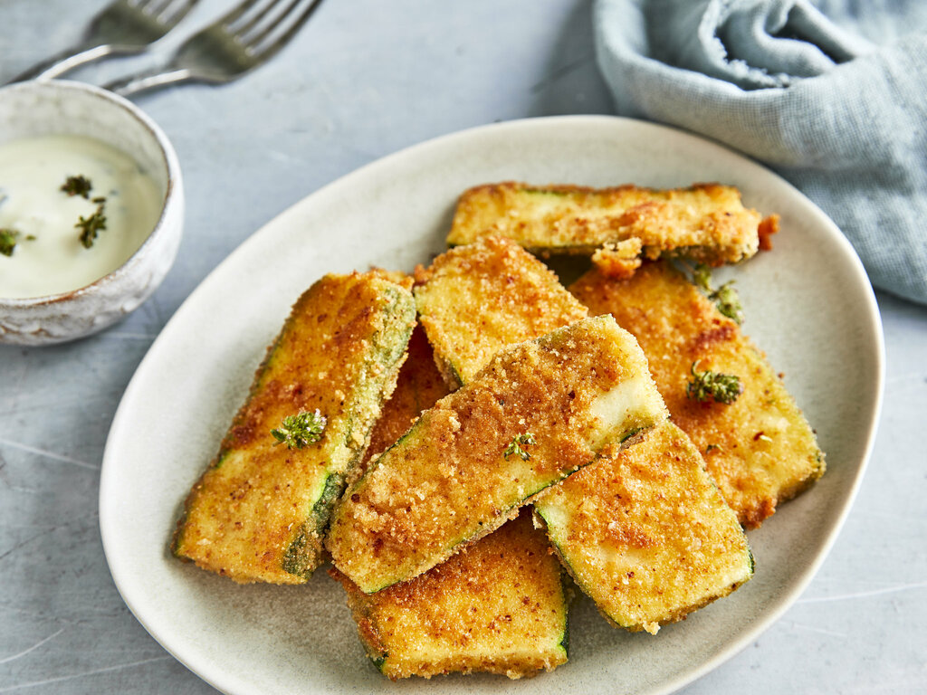 Zucchini Schnitzel To Taste A Modern Day Recipe Box