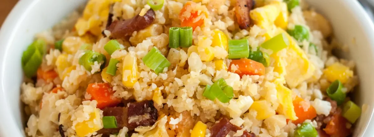 Cauliflower Fried “Rice” with Ginger and Soy